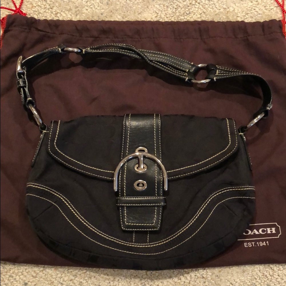 Coach shoulder purse